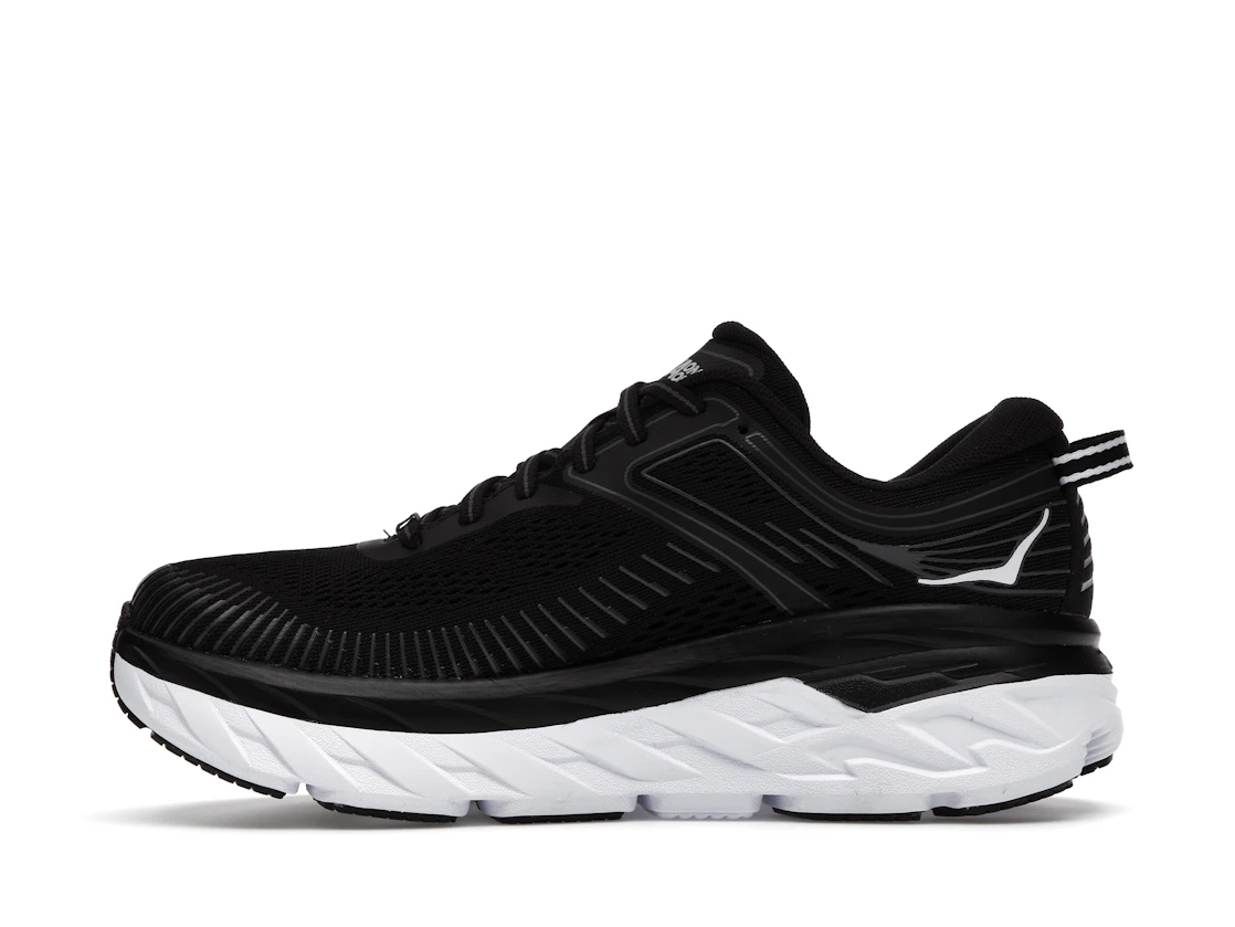 Hoka One One Bondi 7 Black White (Women's)