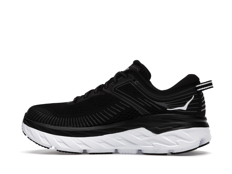 Hoka One One Bondi 7 Black White (Women's)