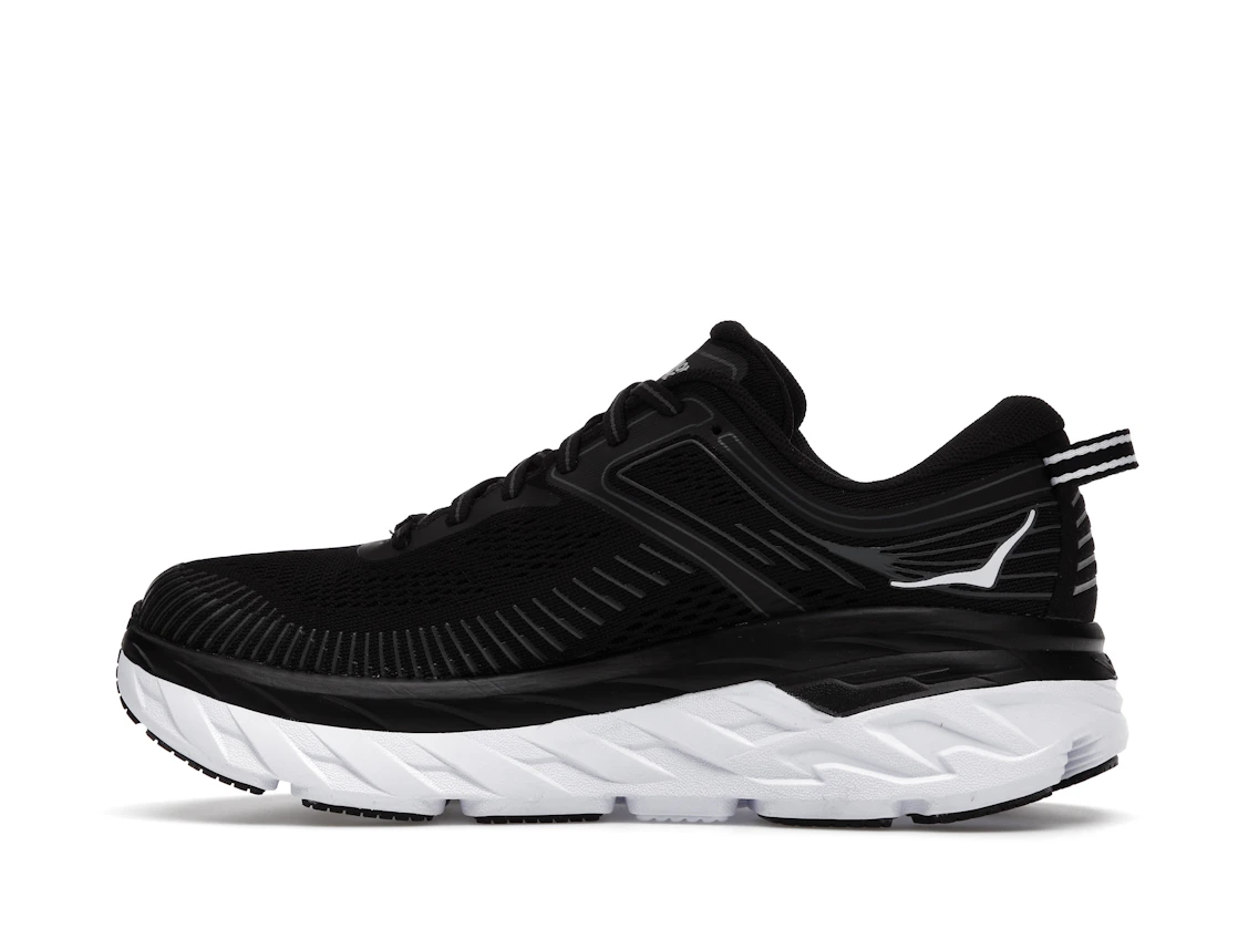 Hoka One One Bondi 7 Black White (Women's)