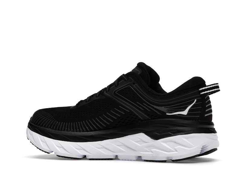 Hoka One One Bondi 7 Black White (Women's)