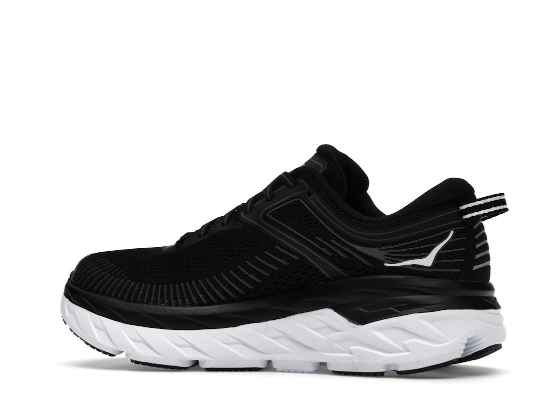 Hoka One One Bondi 7 Black White (Women's)