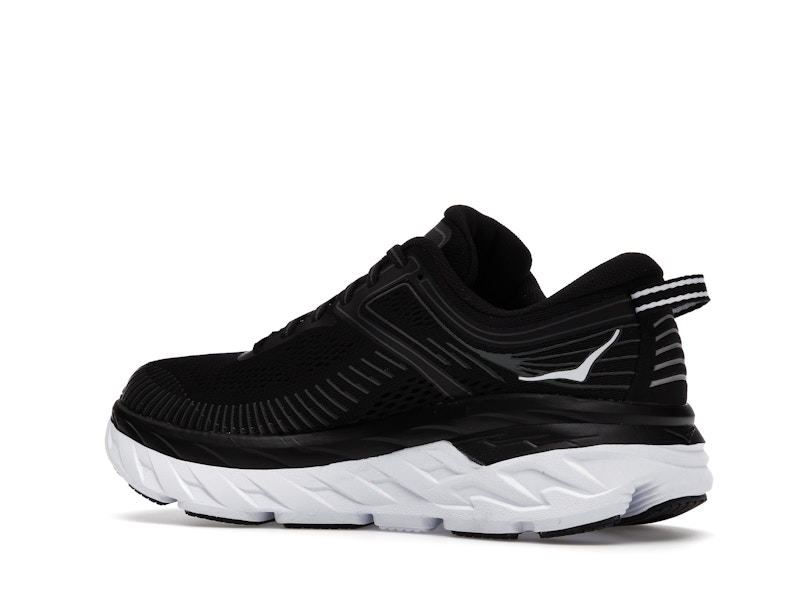 Hoka One One Bondi 7 Black White (Women's)