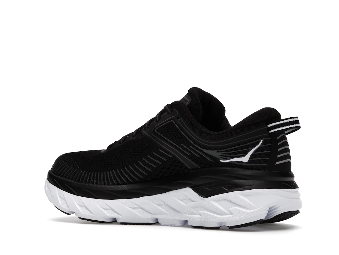Hoka One One Bondi 7 Black White (Women's)