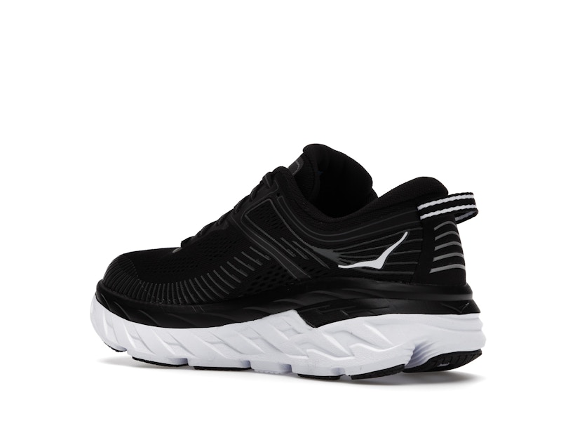 Hoka One One Bondi 7 Black White (Women's)