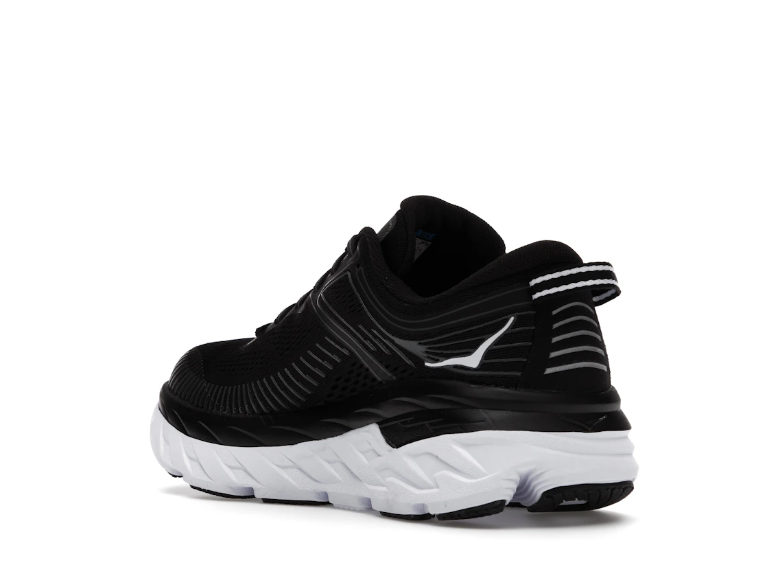 Hoka One One Bondi 7 Black White (Women's)