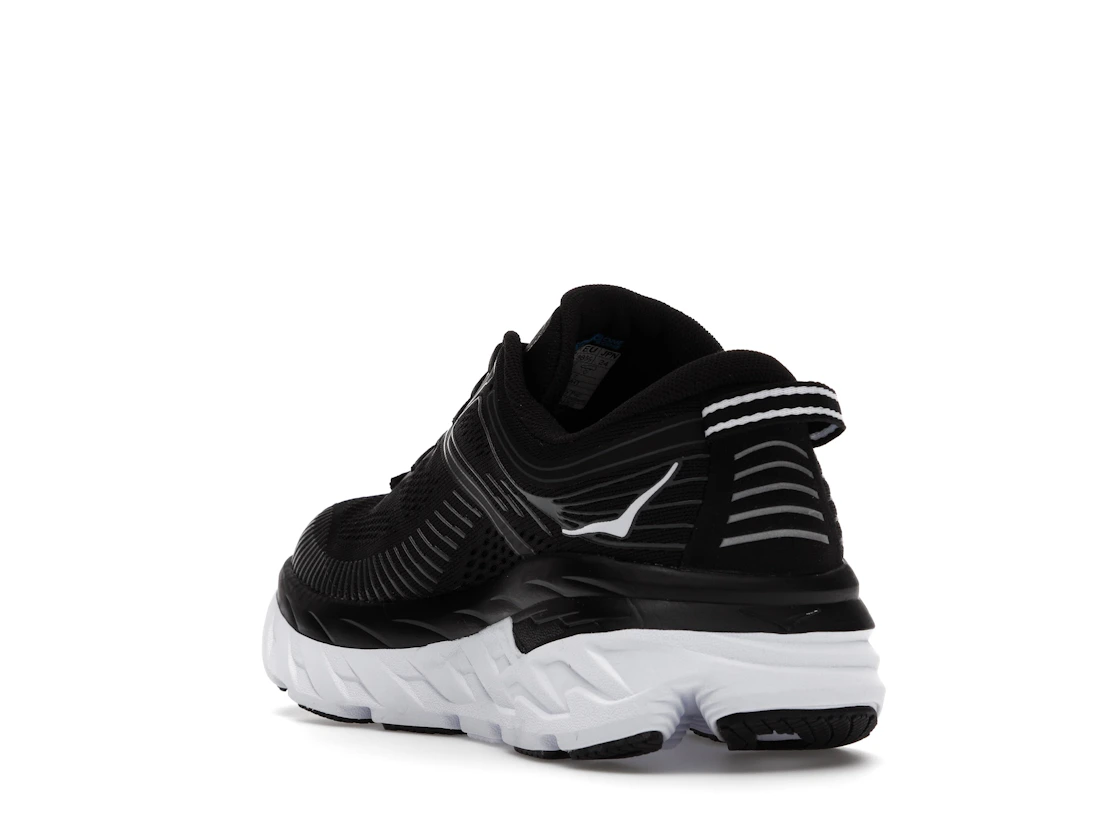 Hoka One One Bondi 7 Black White (Women's)