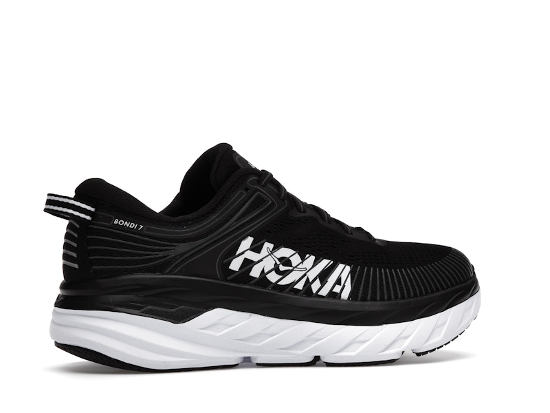 Hoka One One Bondi 7 Black White (Women's)