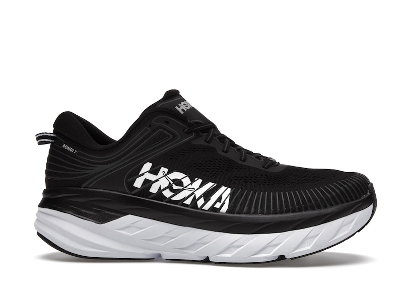 Hoka One One Bondi 7 Black White