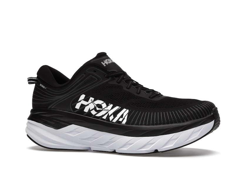 Hoka One One Bondi 7 Black White
