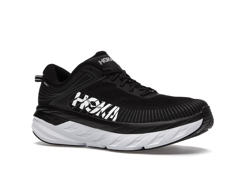 Hoka One One Bondi 7 Black White