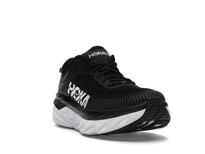Hoka One One Bondi 7 Black White