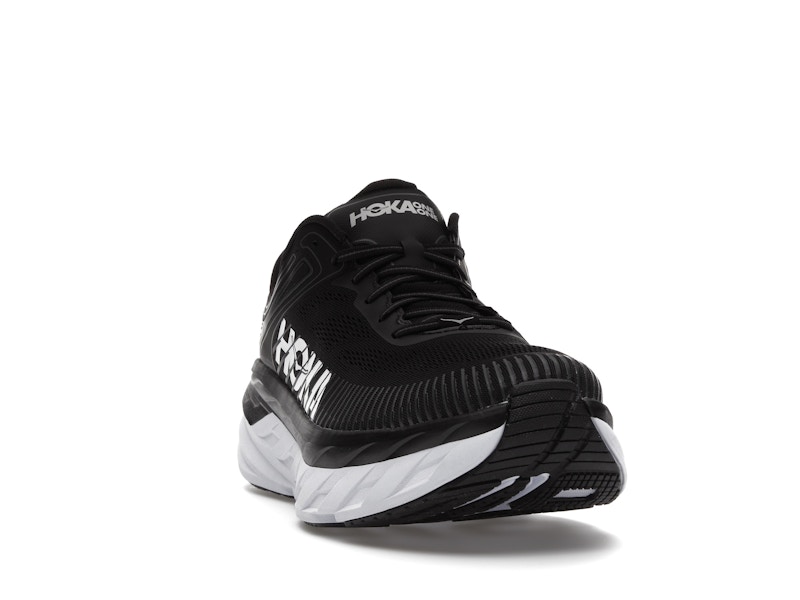 Hoka One One Bondi 7 Black White