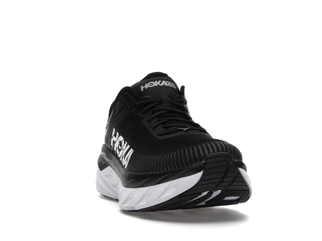 Hoka One One Bondi 7 Black White