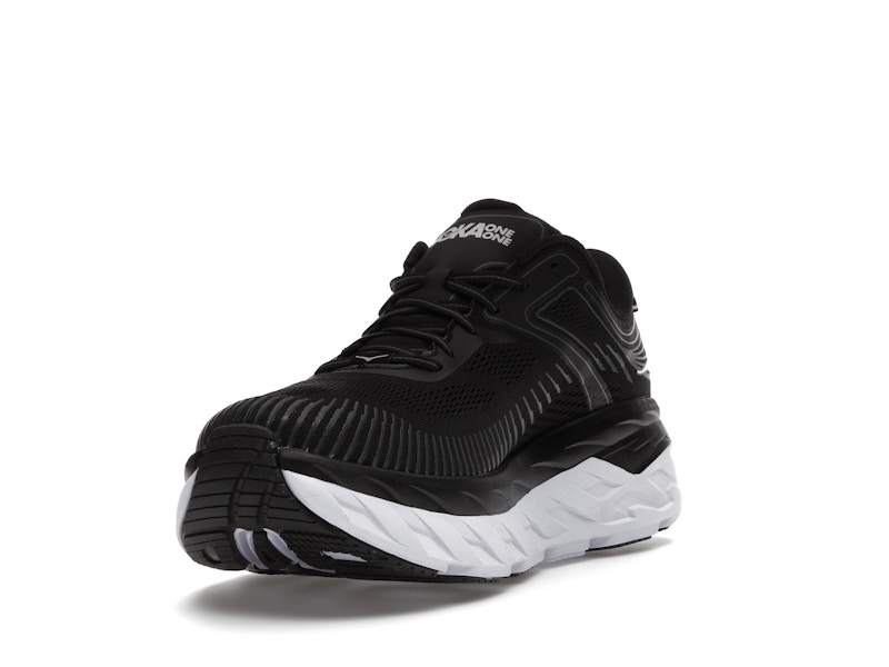 Hoka One One Bondi 7 Black White