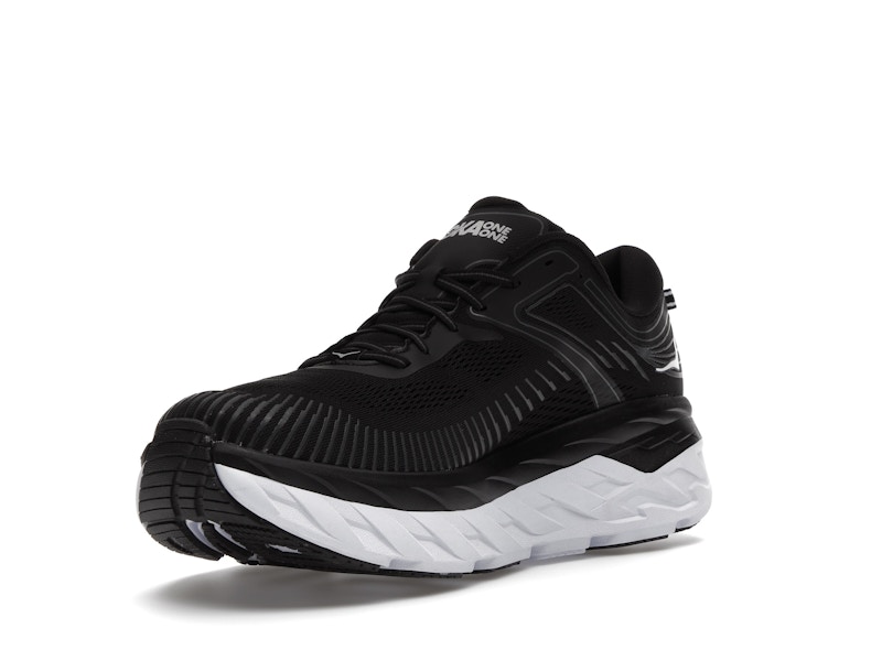 Hoka One One Bondi 7 Black White