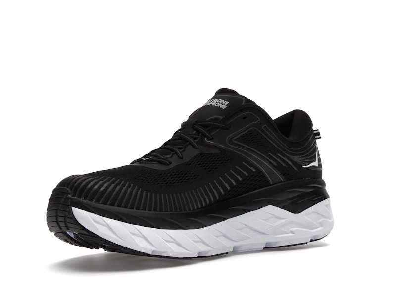 Hoka One One Bondi 7 Black White
