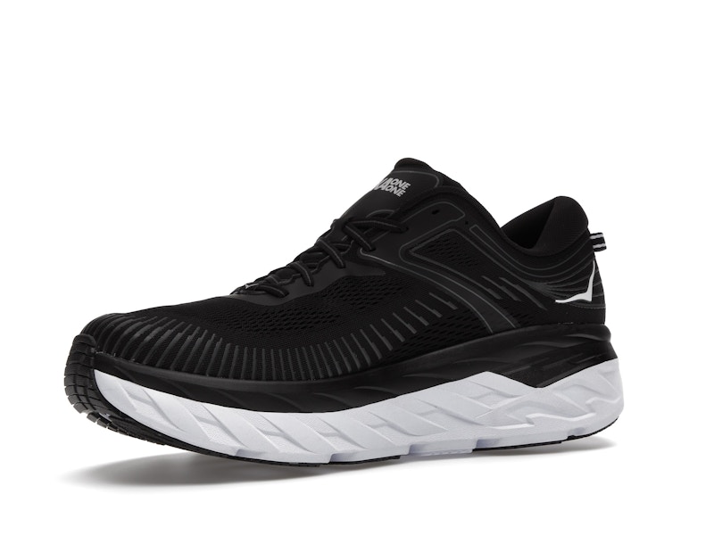 Hoka One One Bondi 7 Black White