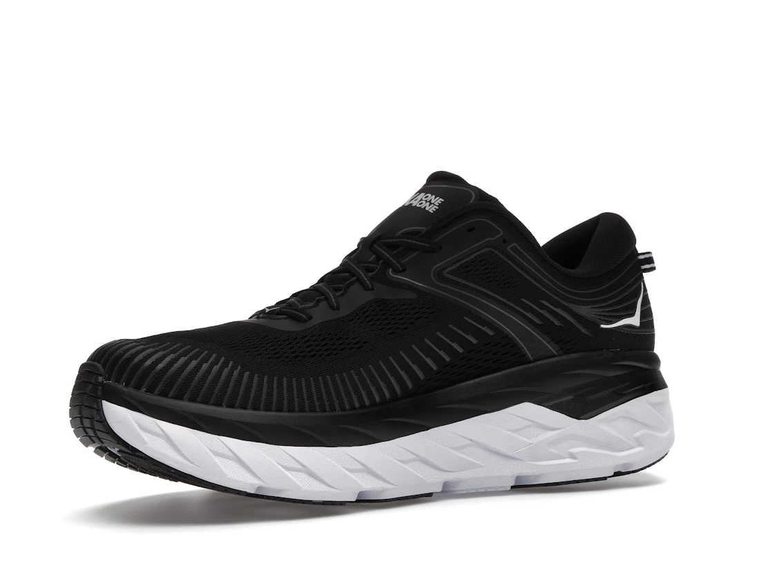Hoka One One Bondi 7 Black White