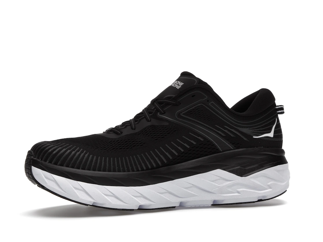 Hoka One One Bondi 7 Black White
