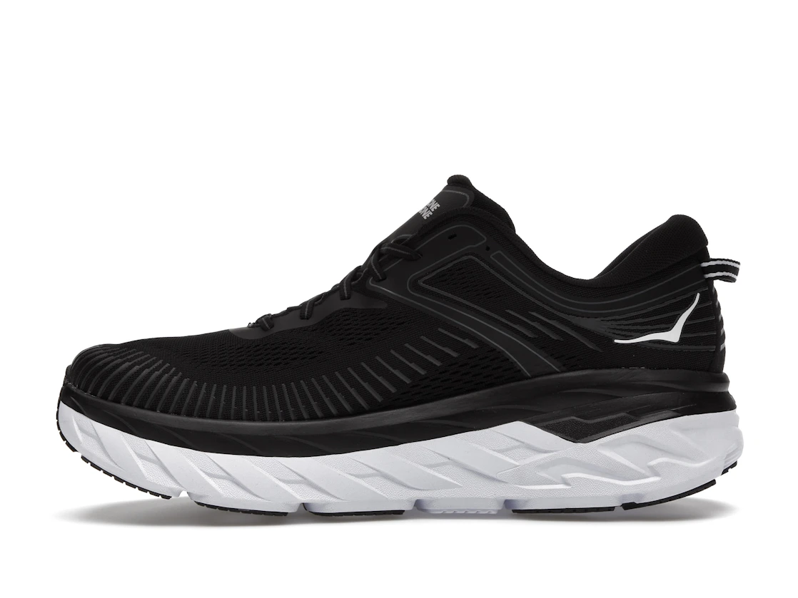 Hoka One One Bondi 7 Black White