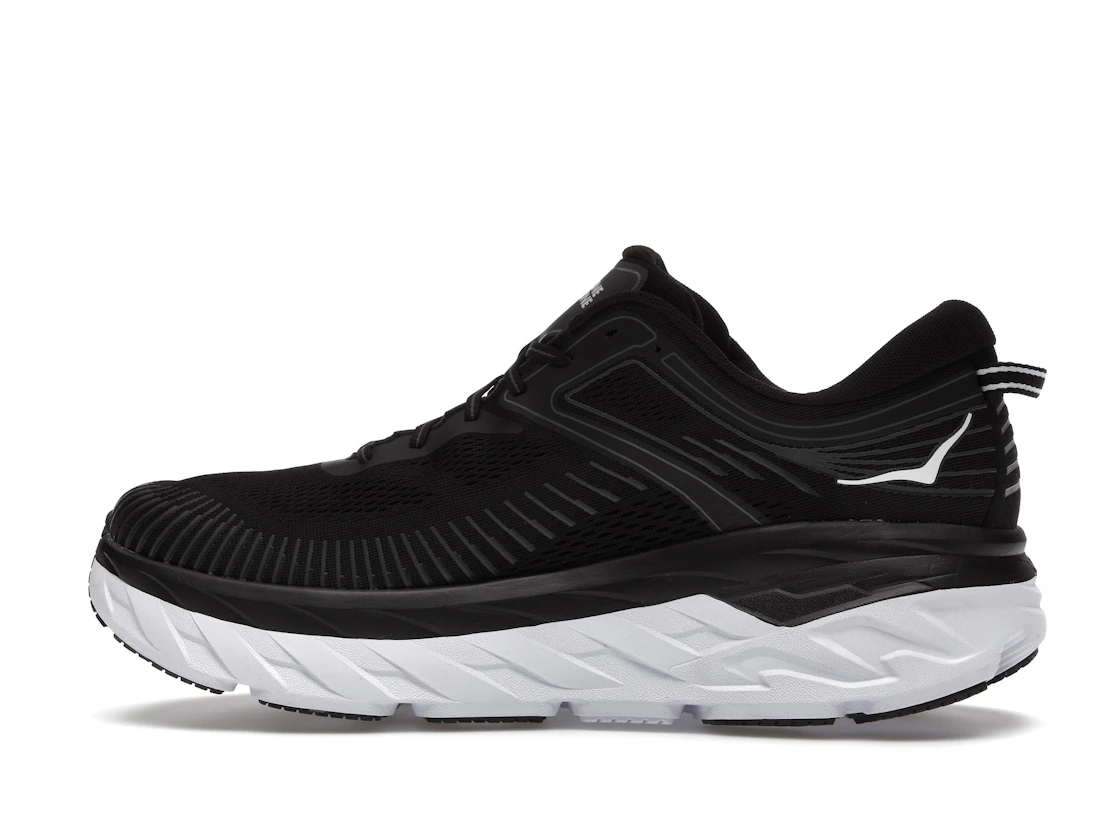 Hoka One One Bondi 7 Black White