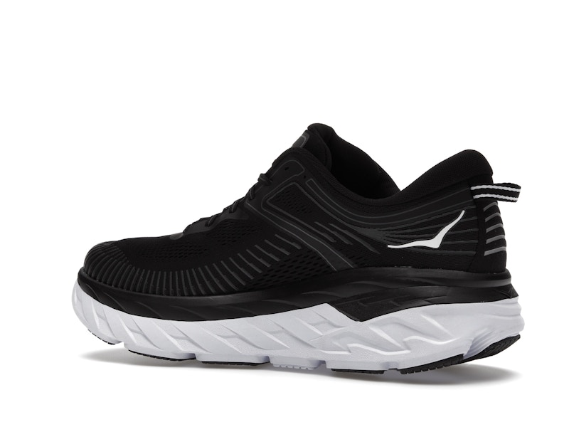 Hoka One One Bondi 7 Black White