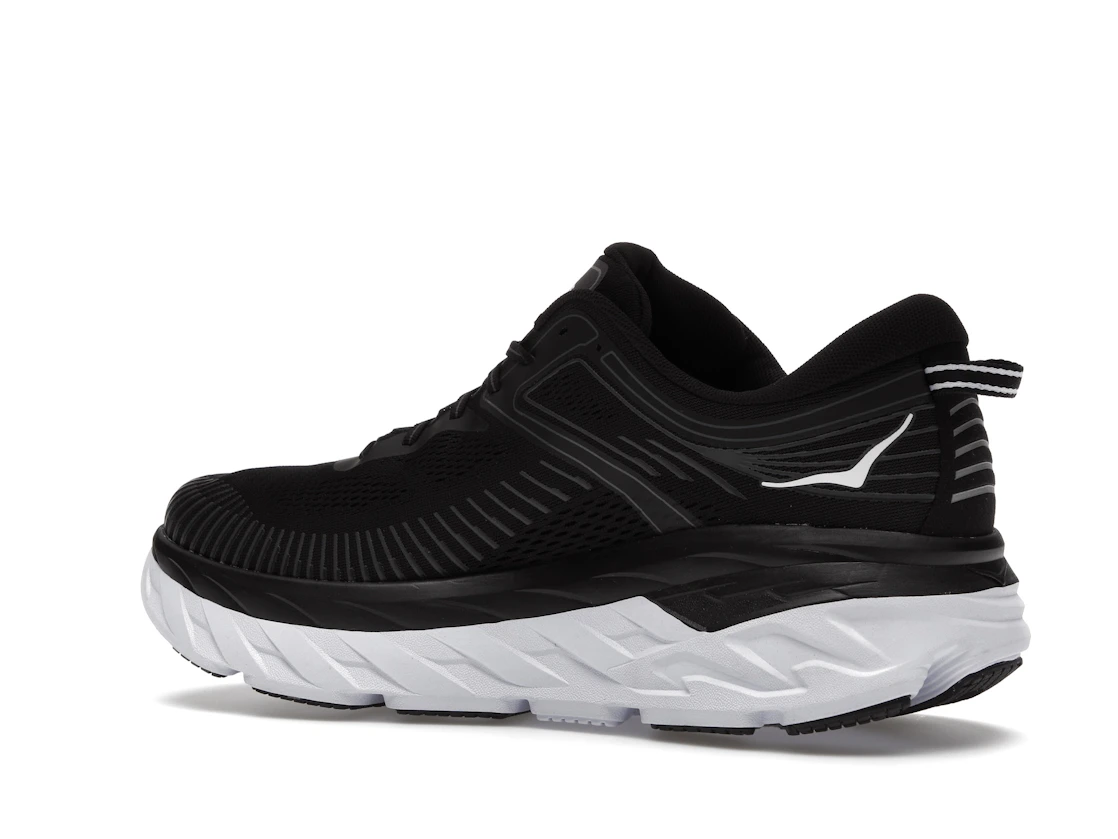 Hoka One One Bondi 7 Black White
