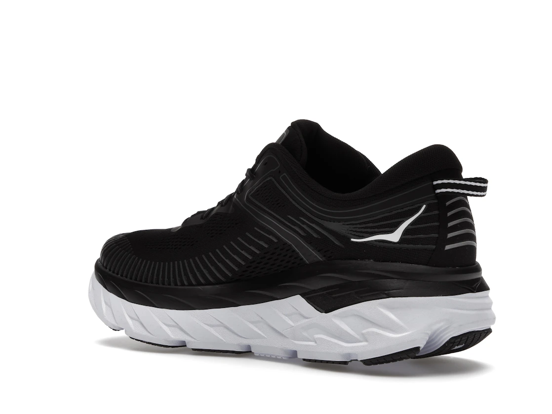 Hoka One One Bondi 7 Black White