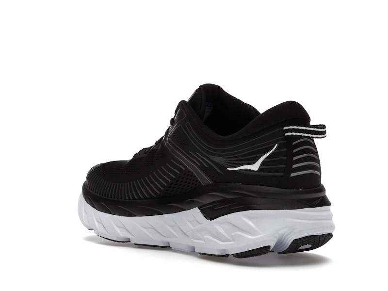 Hoka One One Bondi 7 Black White
