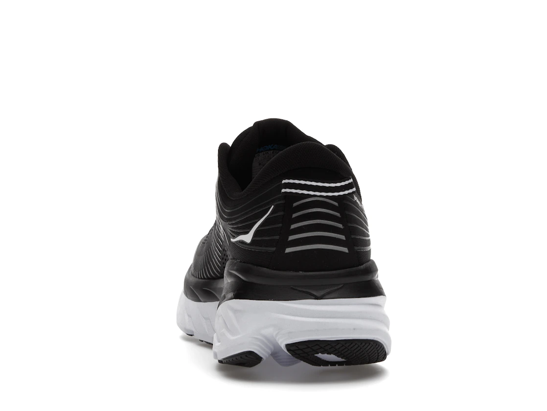 Hoka One One Bondi 7 Black White
