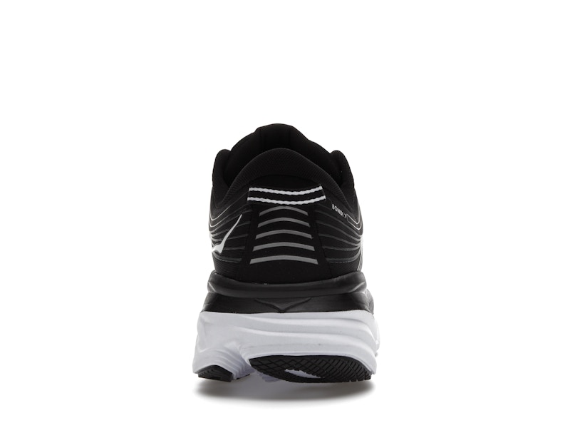 Hoka One One Bondi 7 Black White