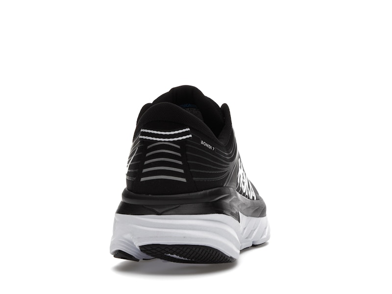 Hoka One One Bondi 7 Black White