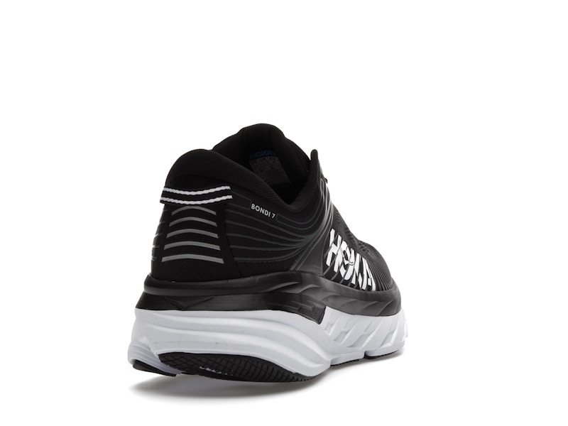 Hoka One One Bondi 7 Black White