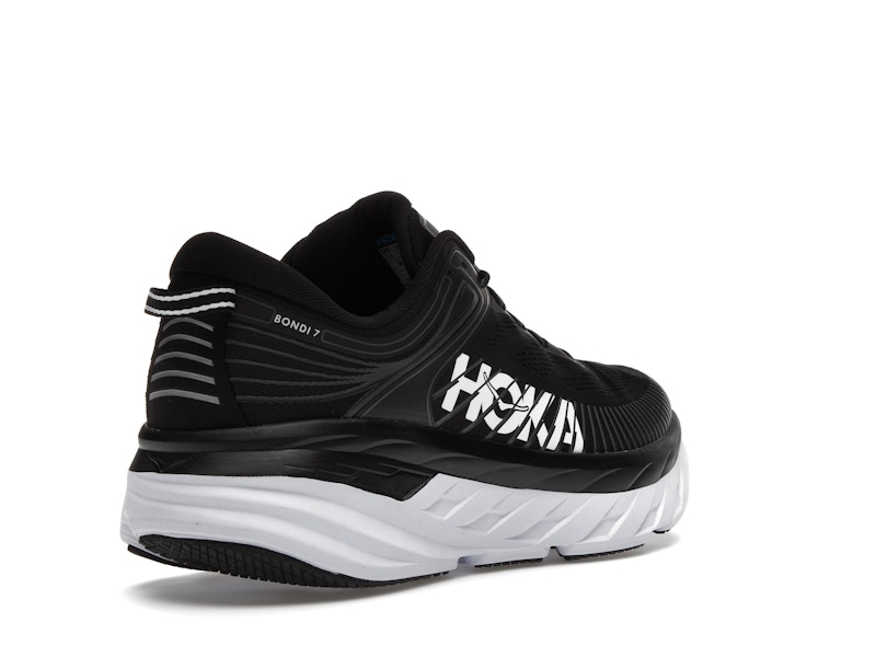 Hoka One One Bondi 7 Black White