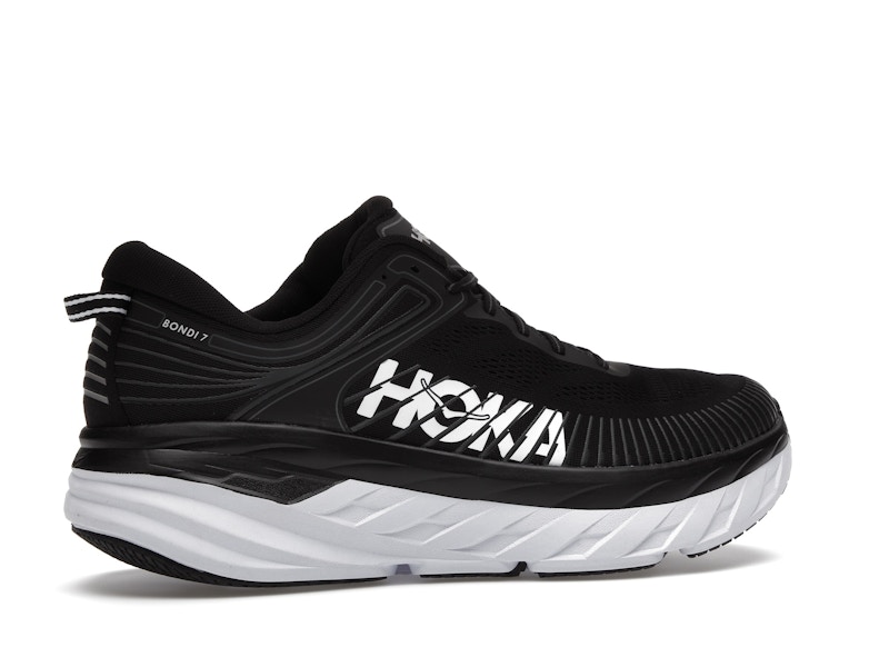 Hoka One One Bondi 7 Black White