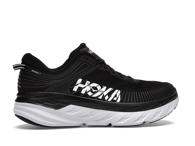 Hoka One One Bondi 7 Black White
