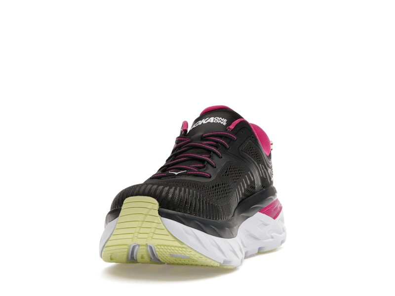 Hoka One One Bondi 7 Blue Graphite Festival Fuchsia (Women's)