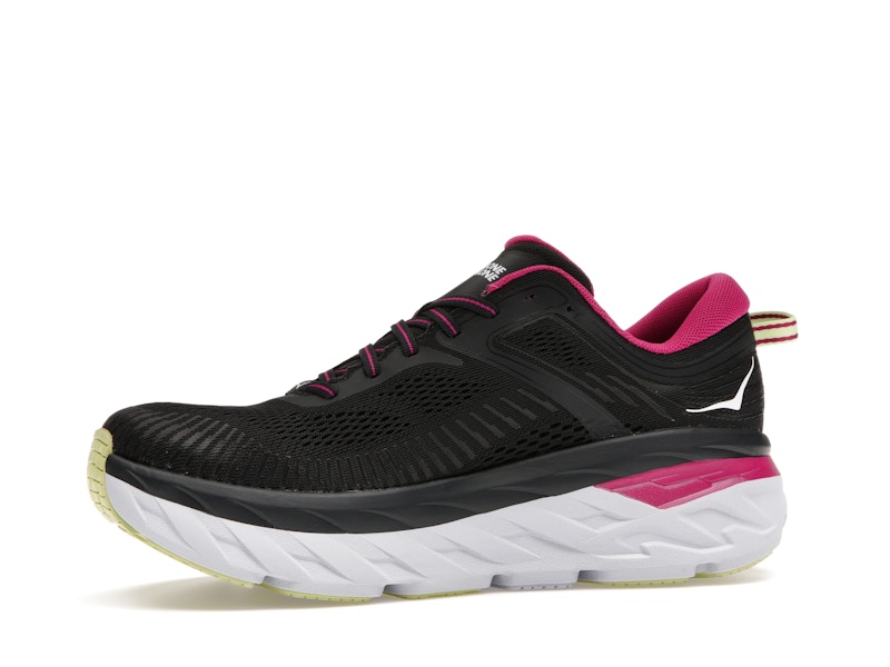 Hoka One One Bondi 7 Blue Graphite Festival Fuchsia (Women's)