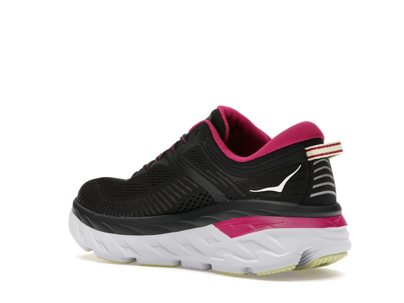 Hoka One One Bondi 7 Blue Graphite Festival Fuchsia (Women's)