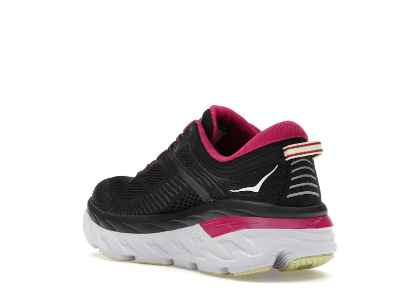 Hoka One One Bondi 7 Blue Graphite Festival Fuchsia (Women's)