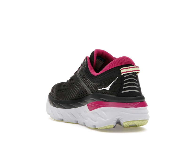 Hoka One One Bondi 7 Blue Graphite Festival Fuchsia (Women's)