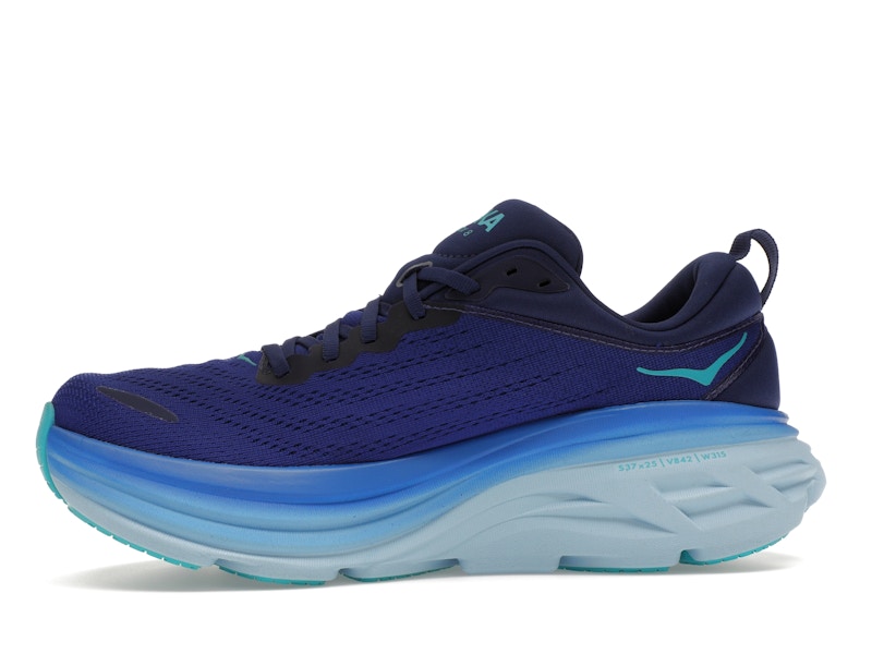 Hoka One One Bondi 8 Bellwether Blue