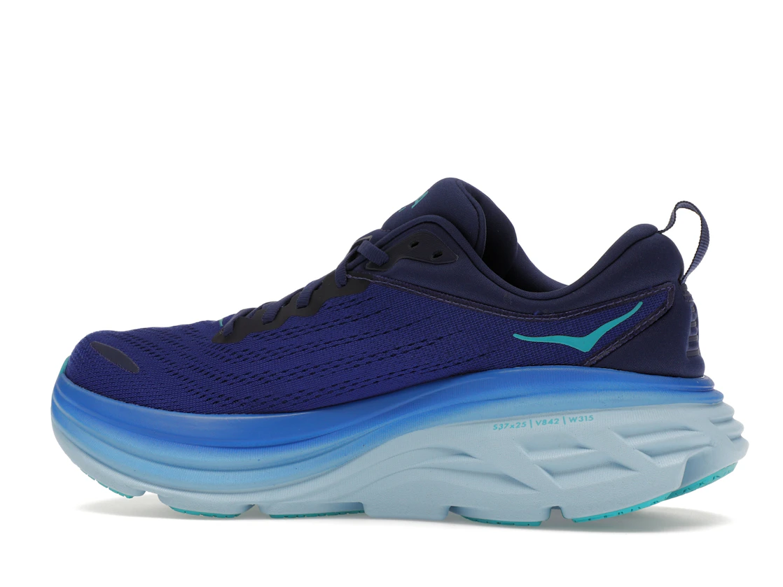 Hoka One One Bondi 8 Bellwether Blue