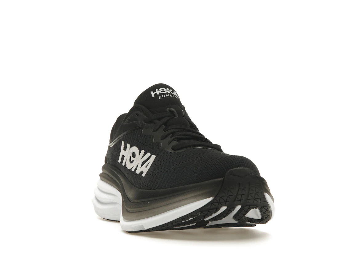 Hoka One One Bondi 8 Black White (Women's)