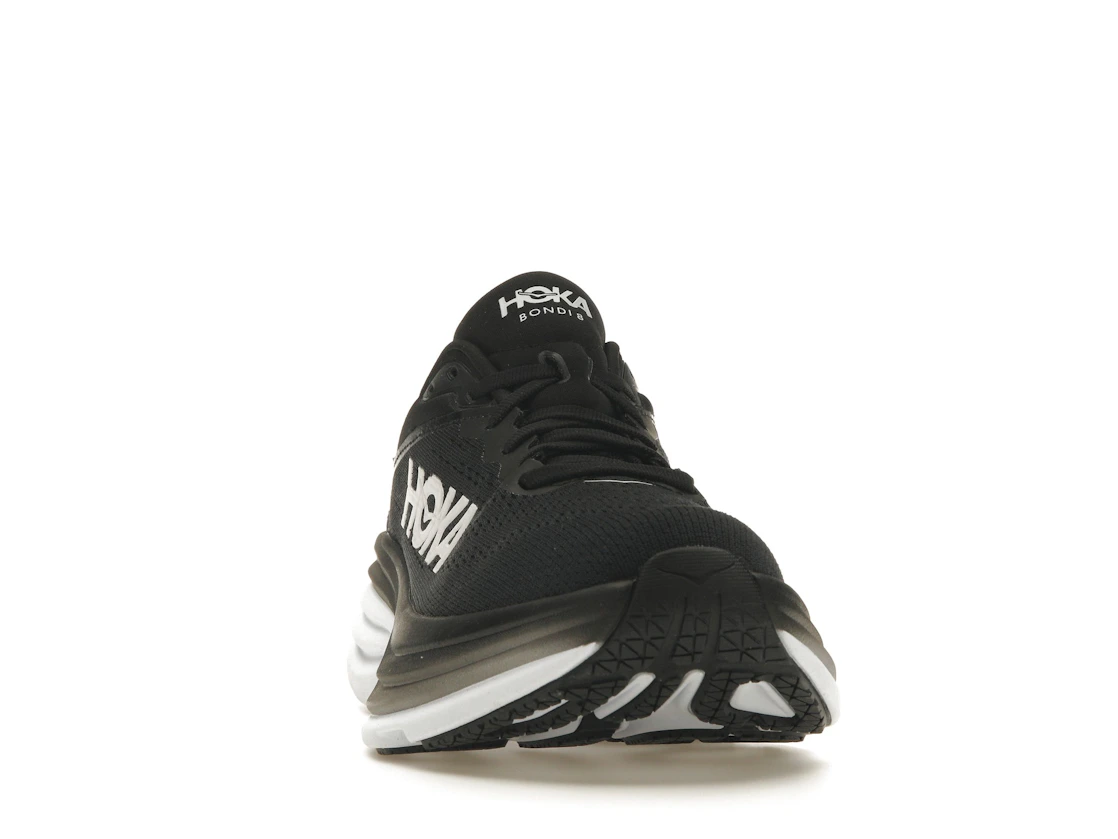 Hoka One One Bondi 8 Black White (Women's)