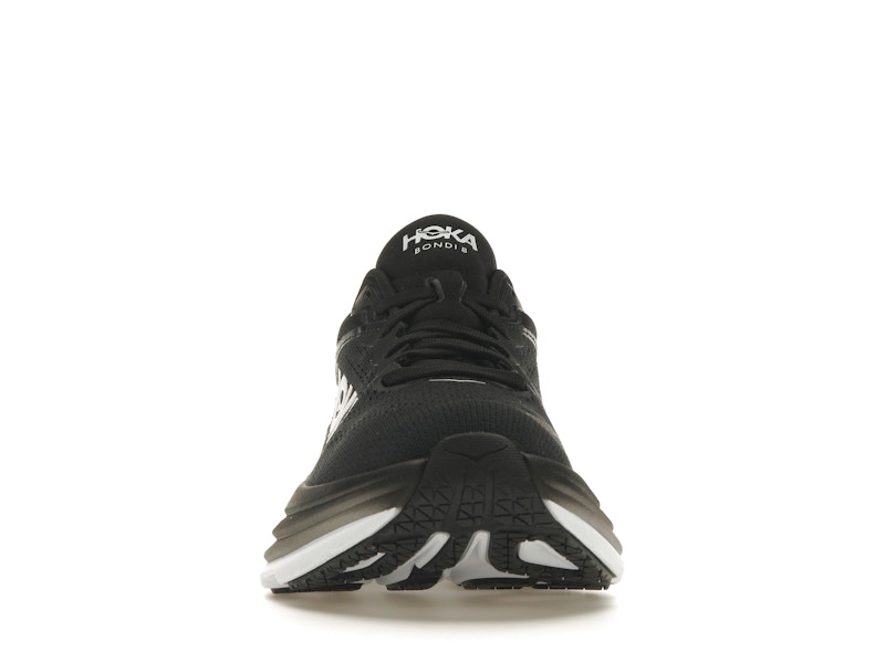 Hoka One One Bondi 8 Black White (Women's)
