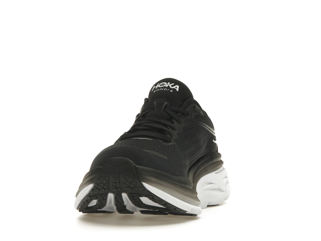 Hoka One One Bondi 8 Black White (Women's)