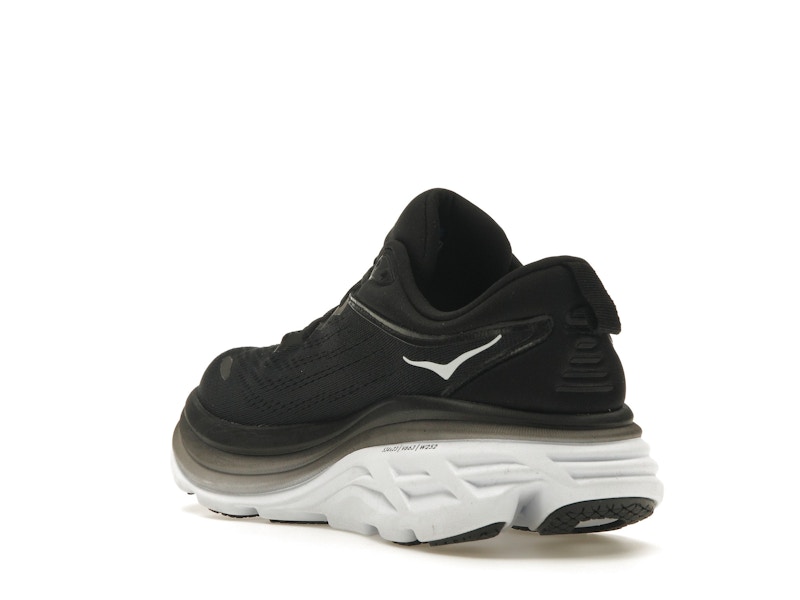 Hoka One One Bondi 8 Black White (Women's)