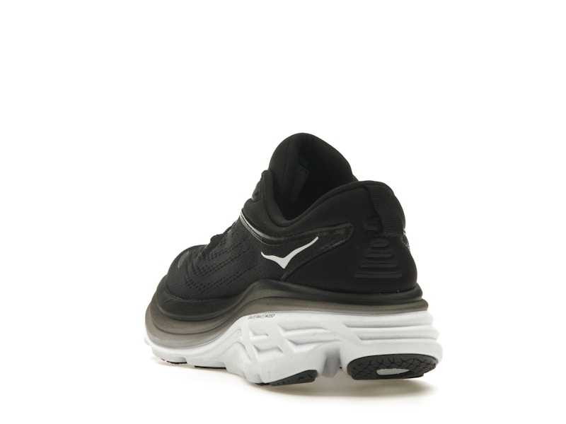 Hoka One One Bondi 8 Black White (Women's)