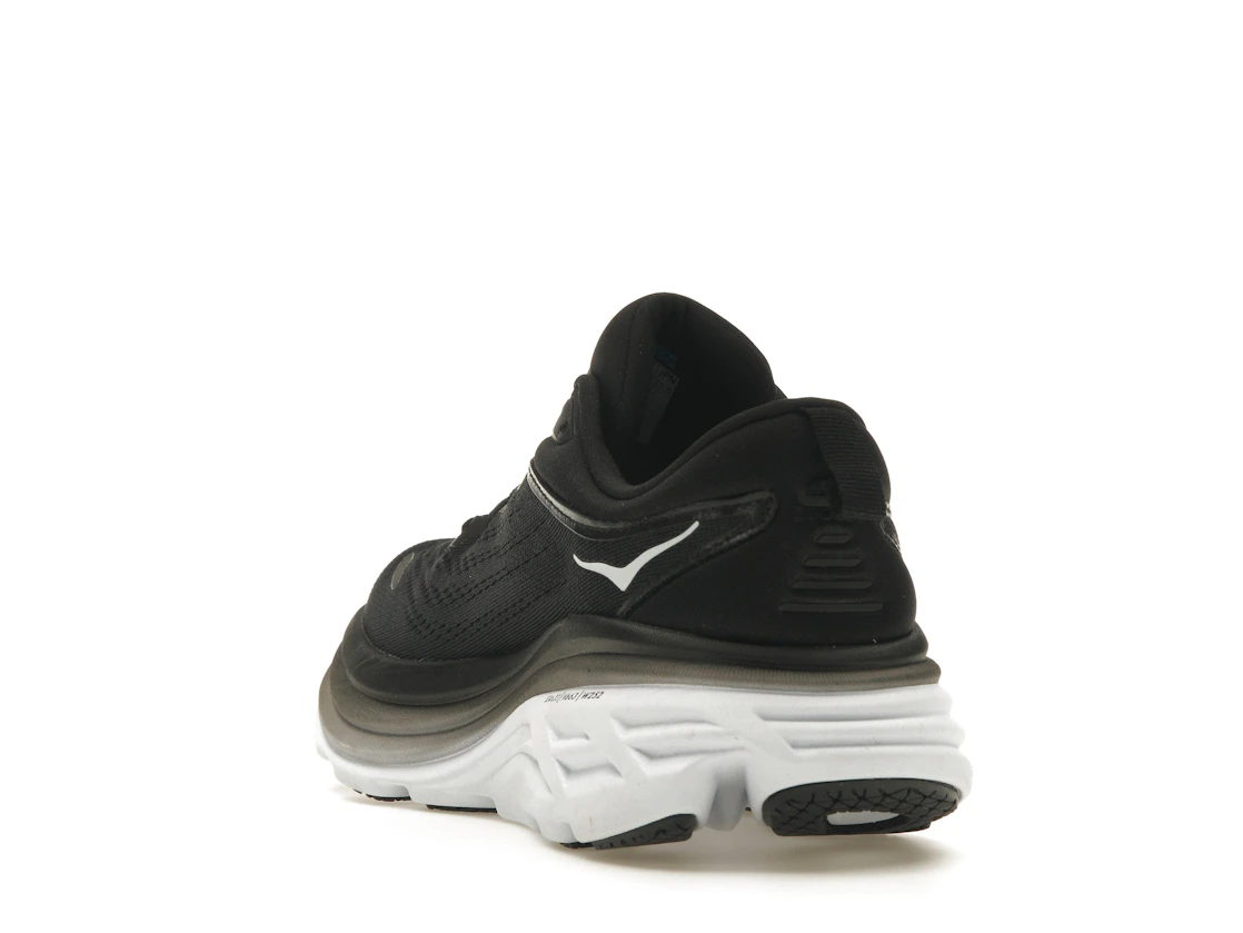 Hoka One One Bondi 8 Black White (Women's)